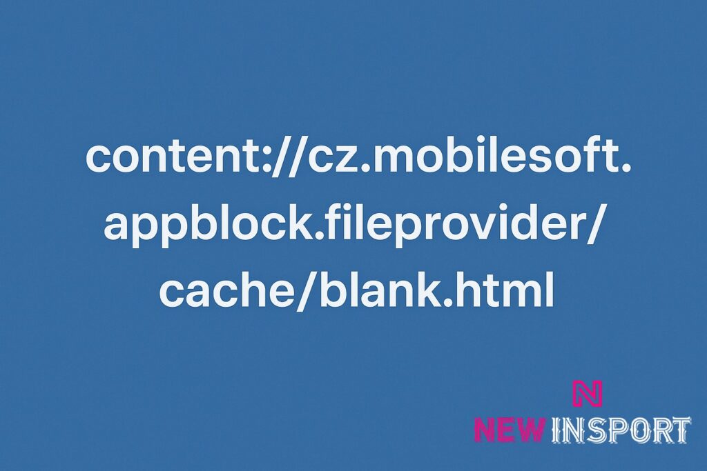 Understanding content://cz.mobilesoft.appblock.fileprovider/cache/blank.html: A Complete Guide Screenshot representation of content://cz.mobilesoft.appblock.fileprovider/cache/blank.html Android URI.